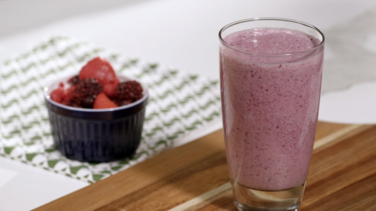 A berry good smoothie