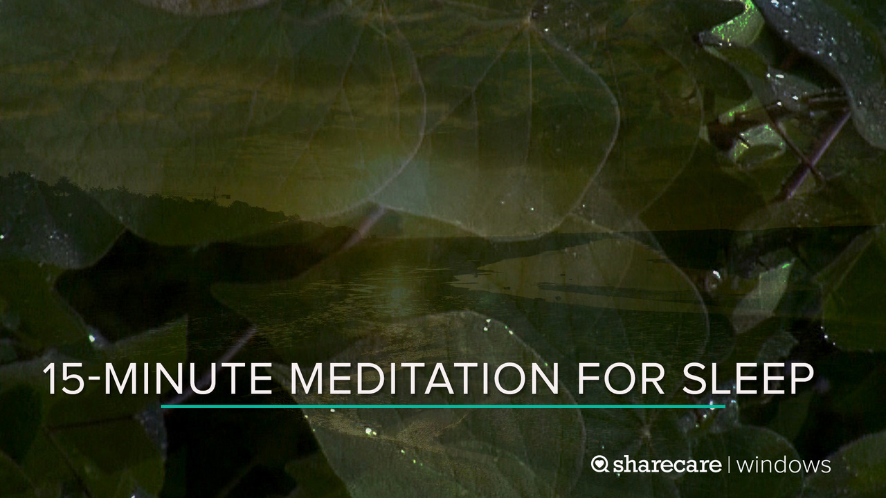 15-minute meditation for sleep